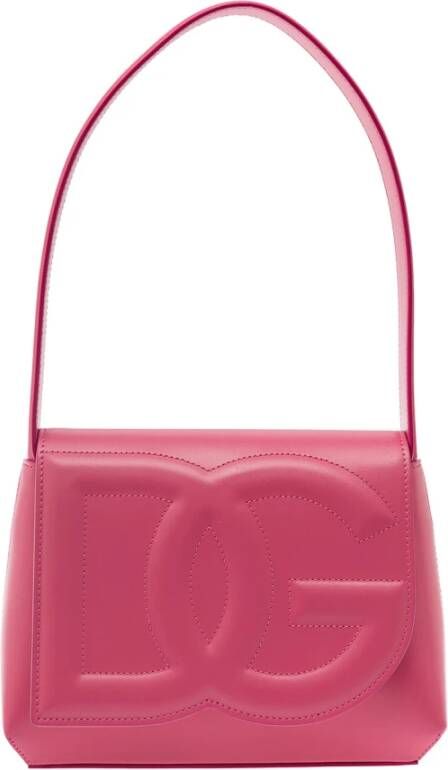 Dolce & Gabbana Roze DG Logo Tassen Pink Dames