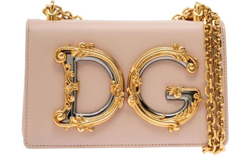 Dolce & Gabbana Shoulder Bags Roze Dames