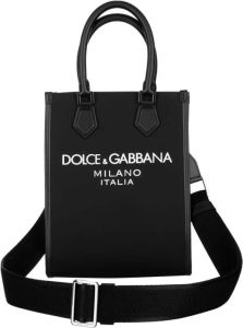 Dolce & Gabbana Sac cabas en nylon Zwart