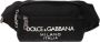 Dolce & Gabbana Zwarte tassen met dubbele rits en logo slider Black Heren - Thumbnail 3
