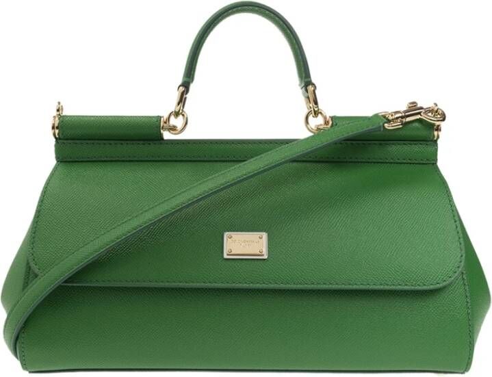 Dolce & Gabbana Stijlvolle Tote Tas Bb7117A100187192 Green Dames