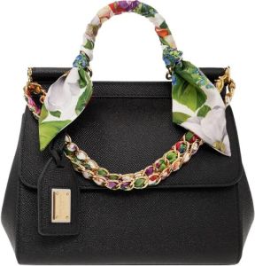Dolce & Gabbana Sicily Small bag Zwart Dames