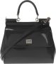 Dolce & Gabbana Grijze Logo-Plaque Sicily Tote Tas Gray Dames - Thumbnail 1
