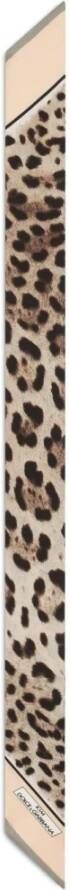 Dolce & Gabbana Silky Scarves Bruin Dames