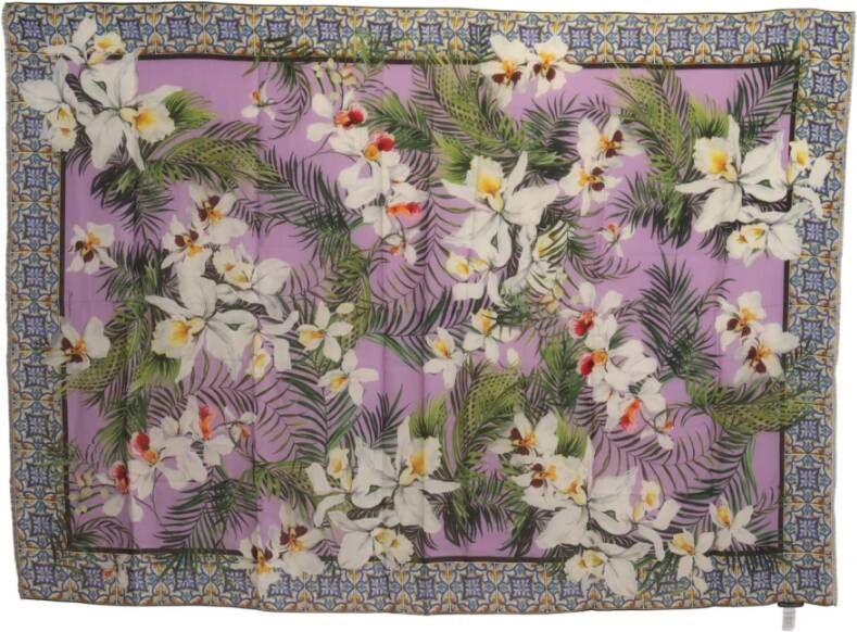 Dolce & Gabbana Silky Scarves Meerkleurig Dames