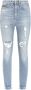 Dolce & Gabbana Audrey Denim Stretch Jeans met Scheuren Blue Dames - Thumbnail 5