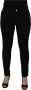 Dolce & Gabbana Zwarte Katoenen Skinny Jeans met Middelhoge Taille Black Dames - Thumbnail 3