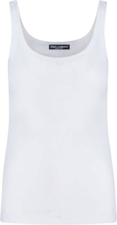 Dolce & Gabbana Witte Trui Klassieke Stijl White
