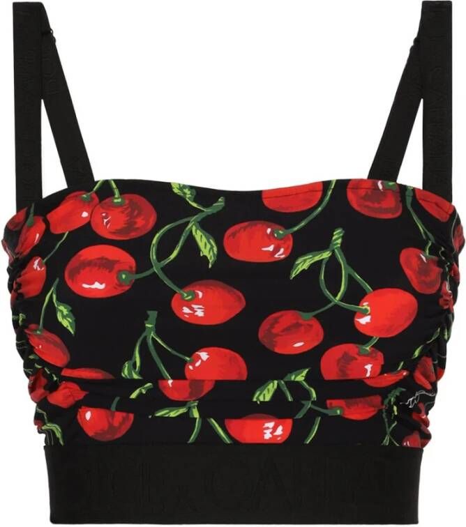 Dolce & Gabbana Sleeveless Tops Zwart Dames