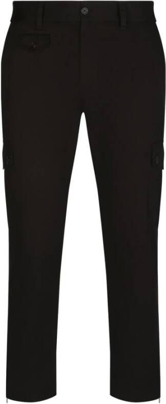 Dolce & Gabbana Slim-fit broek Zwart Heren