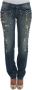 Dolce & Gabbana Kristalversierde Slim Fit Jeans Blue Dames - Thumbnail 1