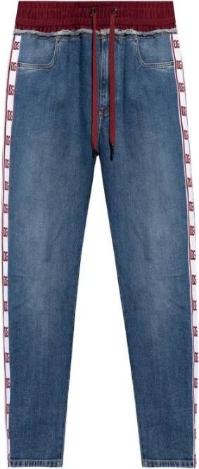 Dolce & Gabbana Slim-fit jeans Blauw Heren