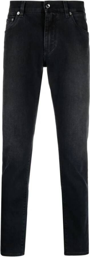 Dolce & Gabbana Slim-Fit Jeans Ultiem Comfort en Stijlvolle Uitstraling Gray Heren