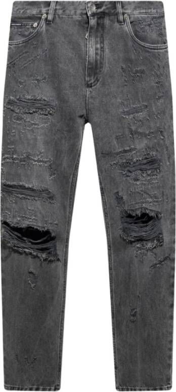 Dolce & Gabbana Slim-fit jeans Grijs Heren