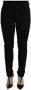 Dolce & Gabbana Zwarte Katoenen Skinny Jeans met Middelhoge Taille Black Dames - Thumbnail 1