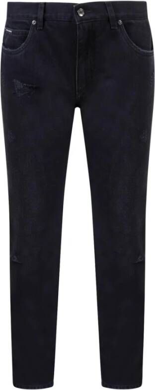 Dolce & Gabbana Slim-fit jeans Zwart Heren