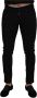 Dolce & Gabbana Zwarte Katoenen DG Crown Heren Denim Jeans Black Heren - Thumbnail 1