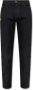 Dolce & Gabbana Zwarte Bloemen Slim Fit Denim Jeans met Rits Black Heren - Thumbnail 1