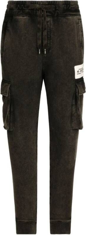 Dolce & Gabbana Slim-fit Trousers Bruin Heren