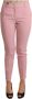Dolce & Gabbana Roze wollen stretch broek met hoge taille Pink Dames - Thumbnail 1