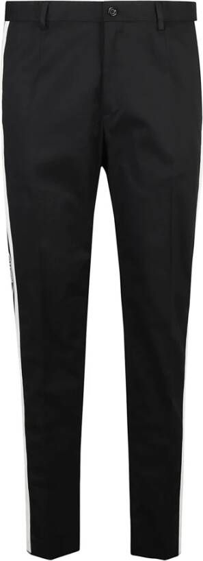 Dolce & Gabbana Slim-fit Trousers Zwart Heren