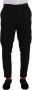 Dolce & Gabbana Zwarte Skinny Cargo Broek Black Heren - Thumbnail 1
