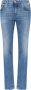 Dolce & Gabbana Slim-Fit Blauwe Jeans met Bedekte Rits Blue Heren - Thumbnail 1