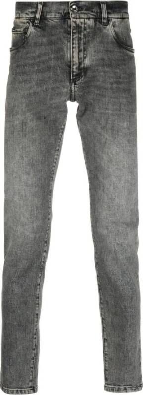 Dolce & Gabbana Slimfit-jeans Grijs Heren