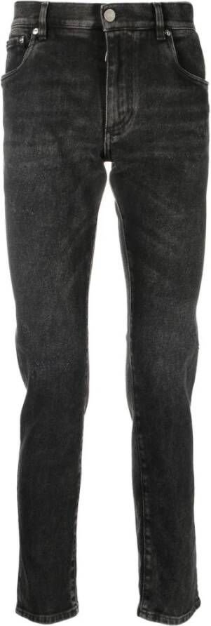 Dolce & Gabbana Slim-fit jeans Zwart Heren