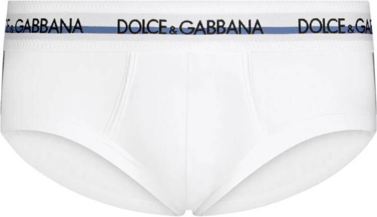 Dolce & Gabbana Upgrade je ondergoed met leren broeken White Heren
