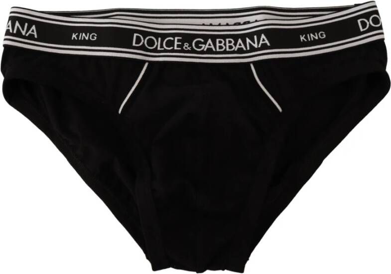 Dolce & Gabbana Slip Zwart Heren