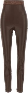 Dolce & Gabbana Stijlvolle Broek Bruin Dames