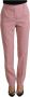 Dolce & Gabbana Roze wollen stretch broek met hoge taille Pink Dames - Thumbnail 1