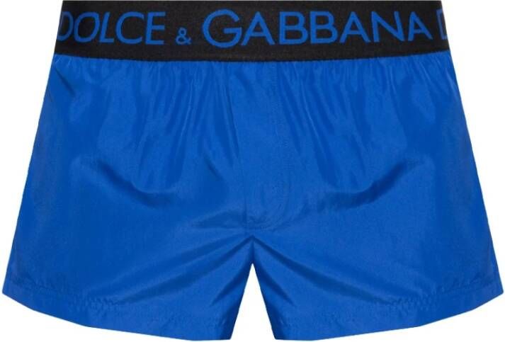 Dolce & Gabbana Strandkleding Blauw Heren