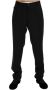 Dolce & Gabbana Black Dress Formal Trouser Mens Wool Pants Zwart Heren - Thumbnail 4