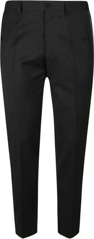 Dolce & Gabbana Suit Trousers Zwart Heren