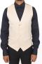 Dolce & Gabbana Beige Katoen Zijde Blend Jurk Vest Blazer Beige Heren - Thumbnail 1