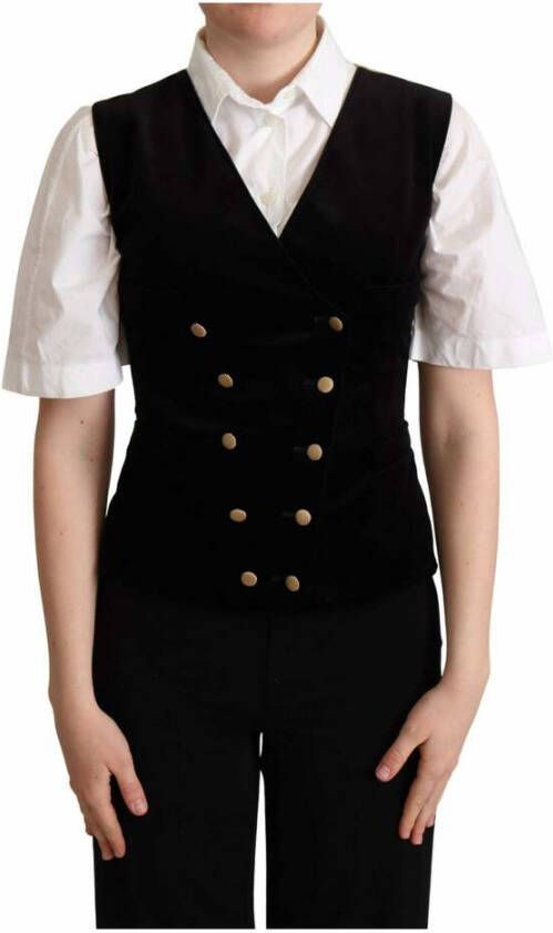 Dolce & Gabbana Suit Vests Zwart Dames