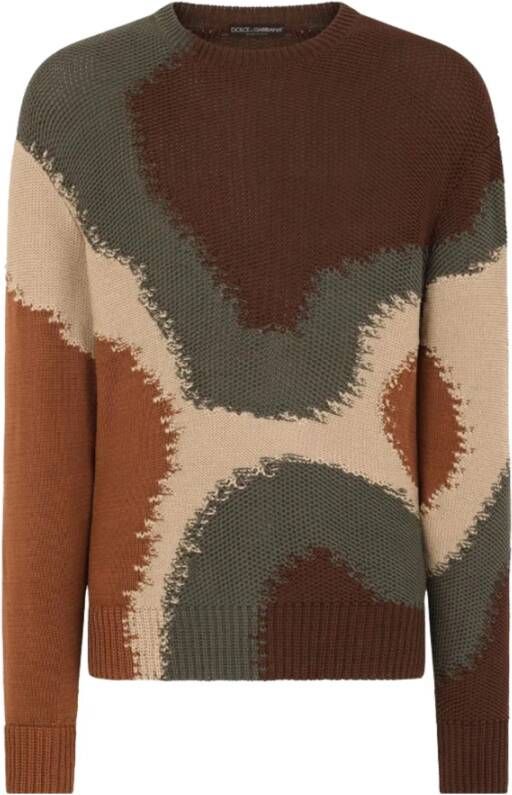 Dolce & Gabbana Sweater Bruin Heren