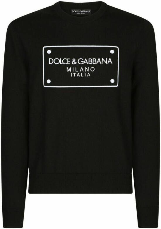 Dolce & Gabbana Sweatshirts Zwart Heren