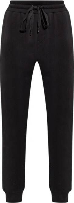 Dolce & Gabbana Sweatpants met logo Zwart Heren
