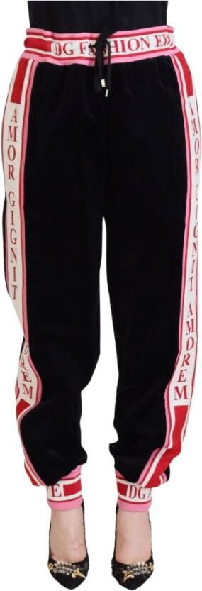 Dolce & Gabbana Sweatpants Zwart Dames
