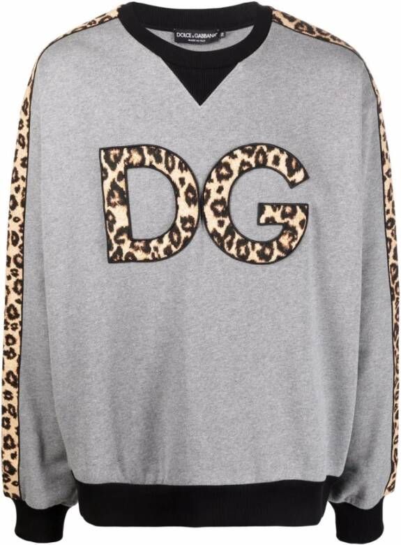 Dolce & Gabbana Sweatshirt Grijs Heren