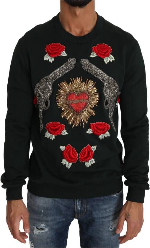 Dolce & Gabbana Sweatshirt Groen Heren