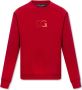 Dolce & Gabbana Rode Sweatshirt met Logo Relief Red Heren - Thumbnail 1