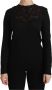 Dolce & Gabbana Luxe Zijden Kant Blouse Black Dames - Thumbnail 1