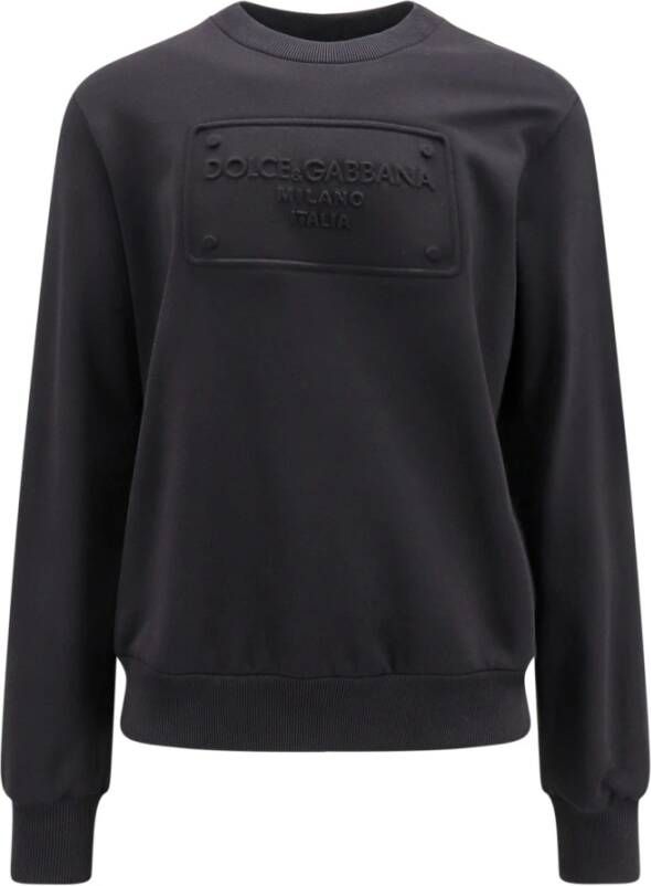 Dolce & Gabbana Sweatshirt Zwart Heren