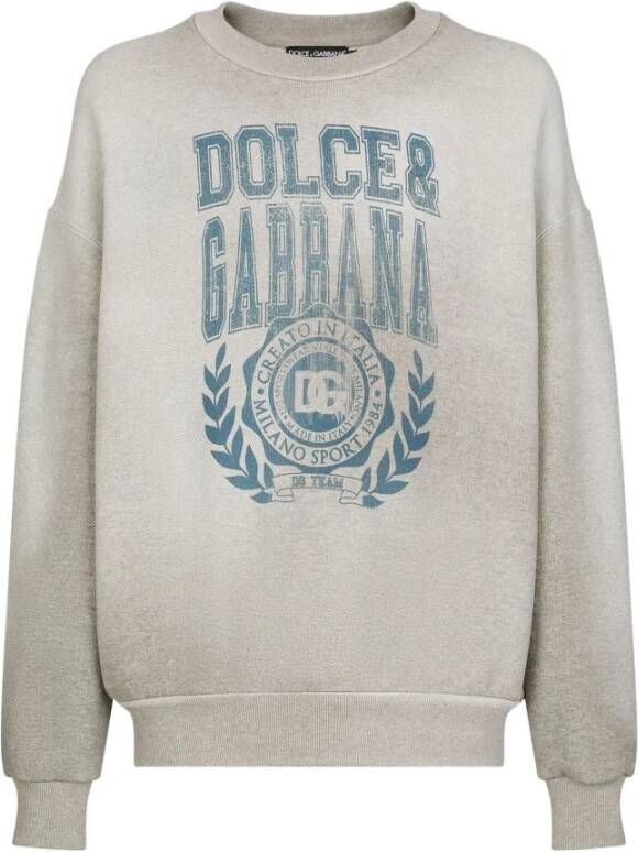 Dolce & Gabbana Sweatshirts Grijs Heren