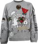 Dolce & Gabbana Iconisch Logo Sweatshirt Gray Heren - Thumbnail 1