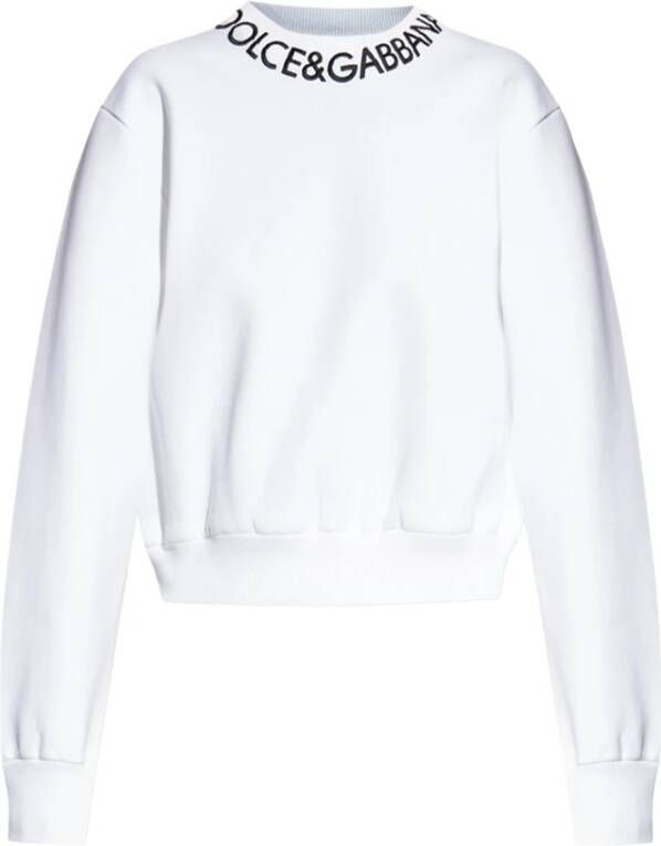 Dolce & Gabbana Sweatshirts Wit Dames